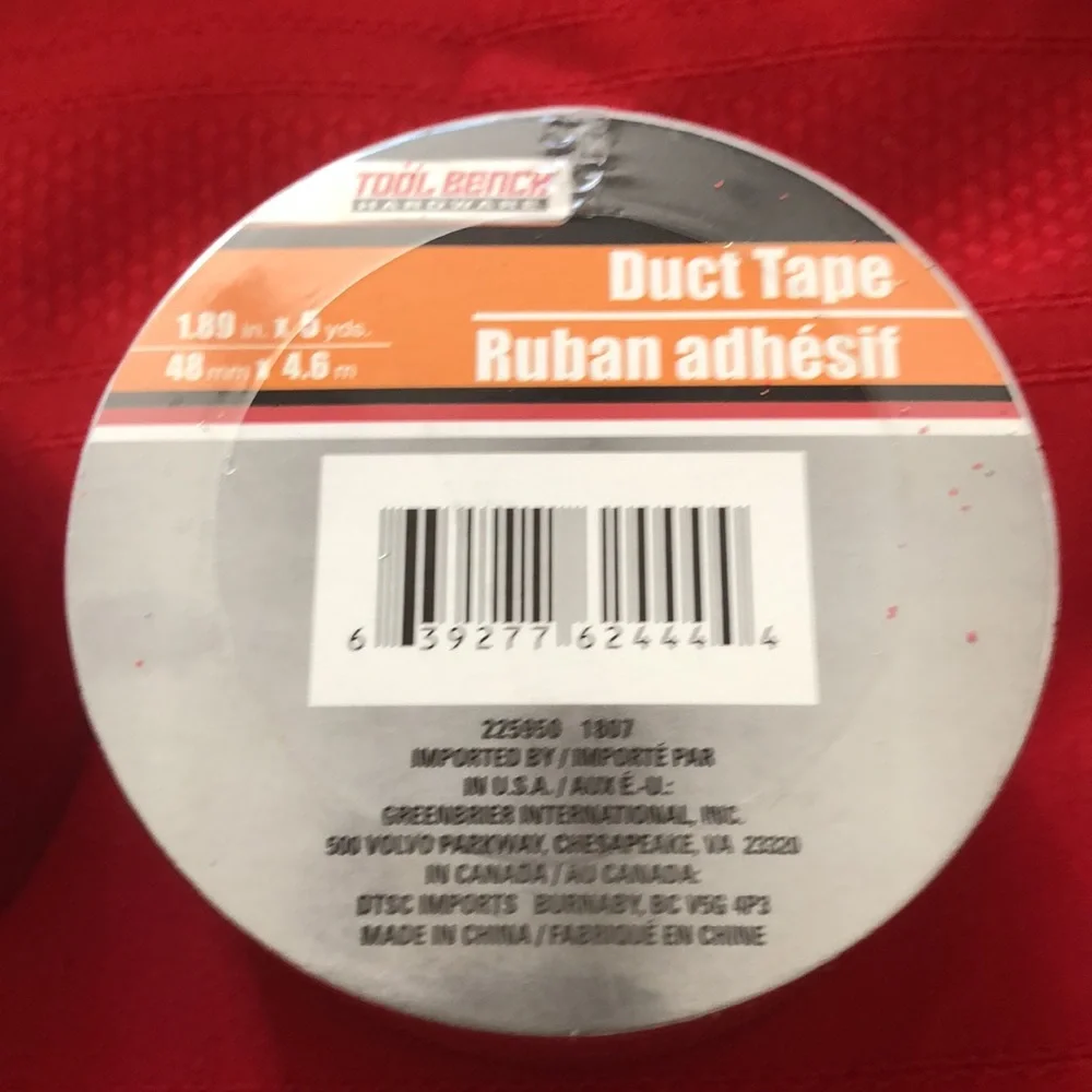 Wire Edged Ribbon & Red Decorative Duct Tape - Picture 2 of 10